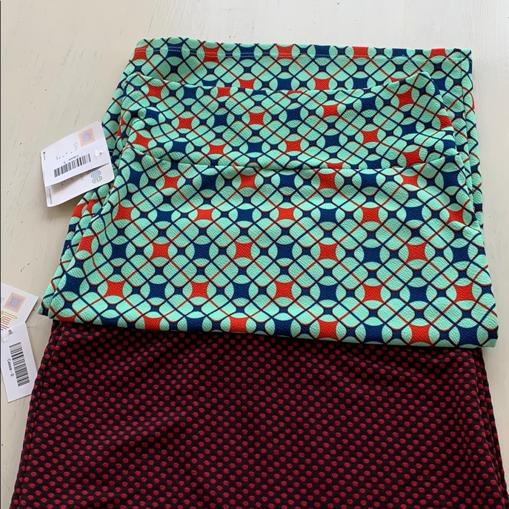 Lularoe MWT Cassie Lot of 2